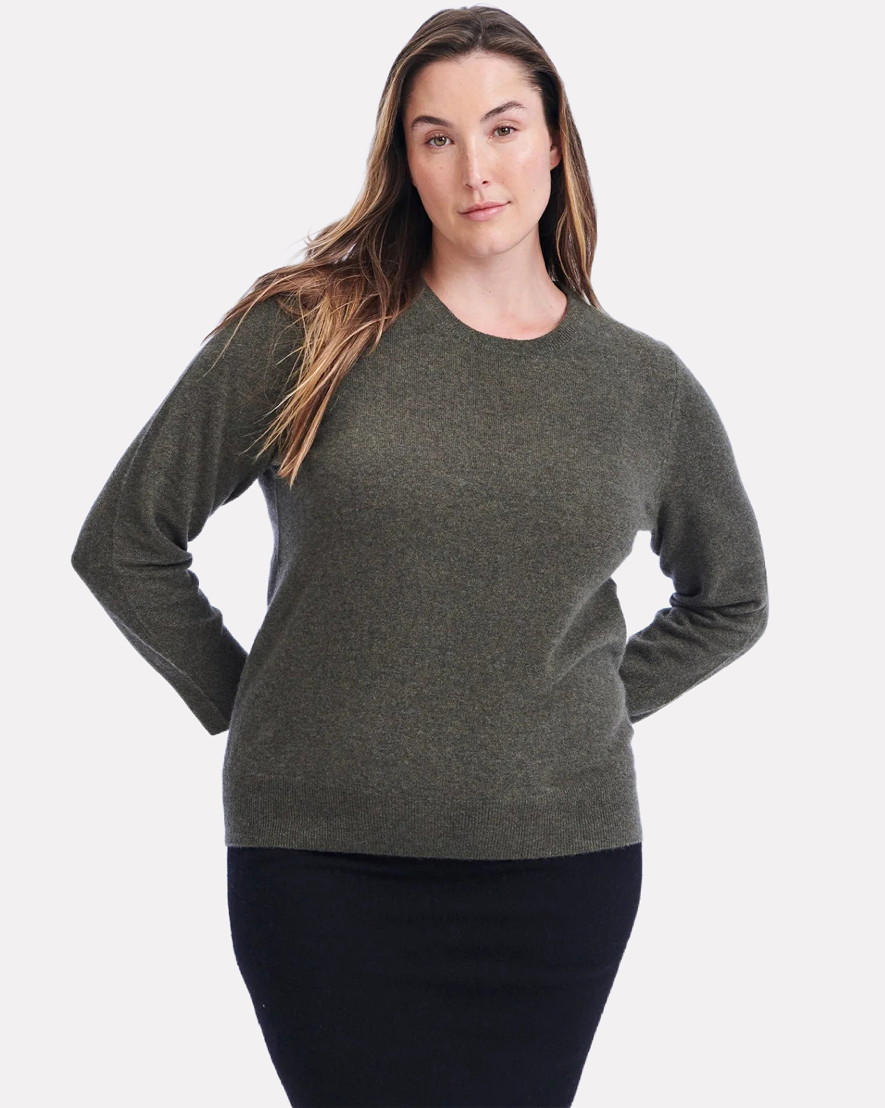 Plus size shop cashmere jumpers